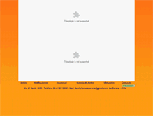 Tablet Screenshot of familyhome.cl